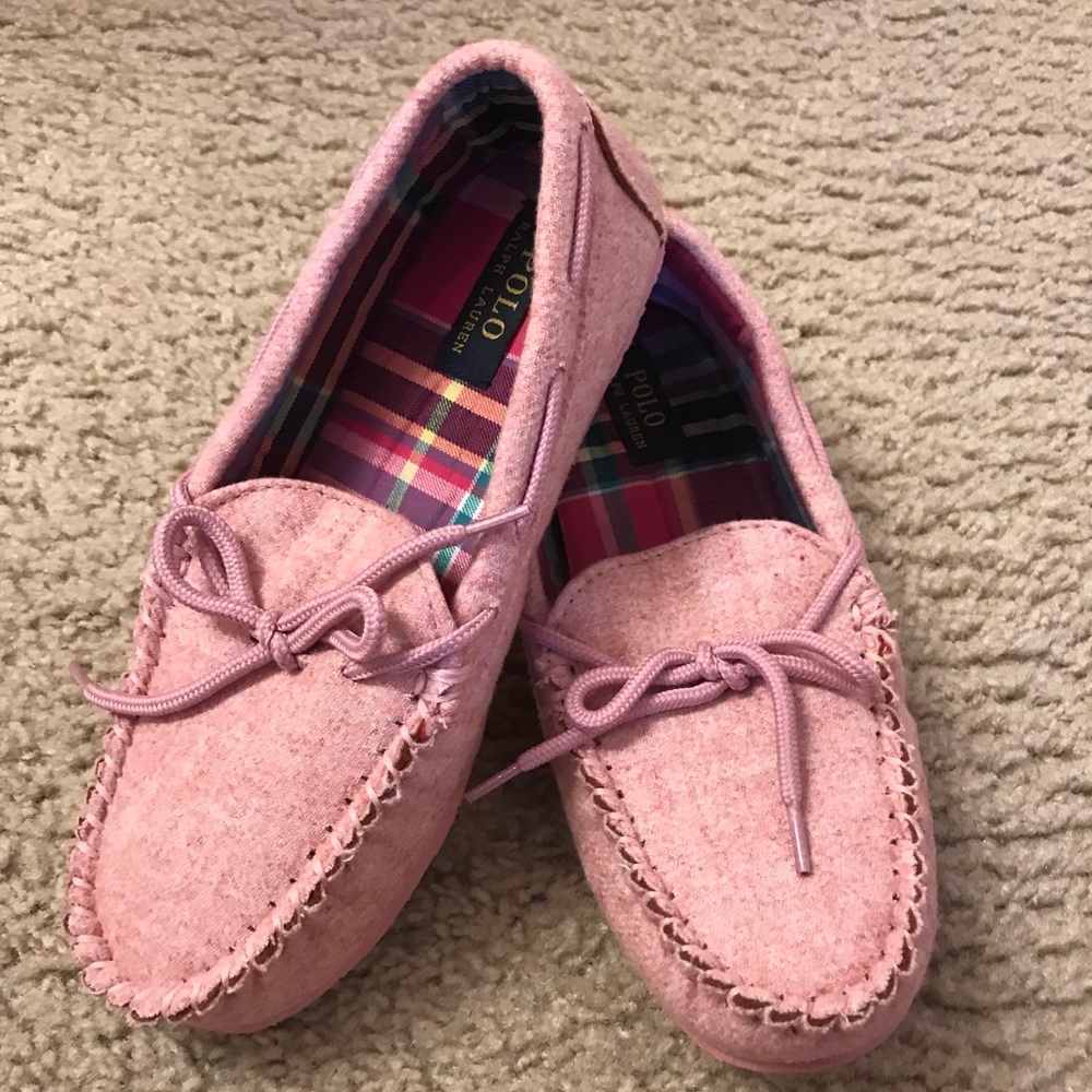 US POLO RALPH LAUREN PINK SHOES